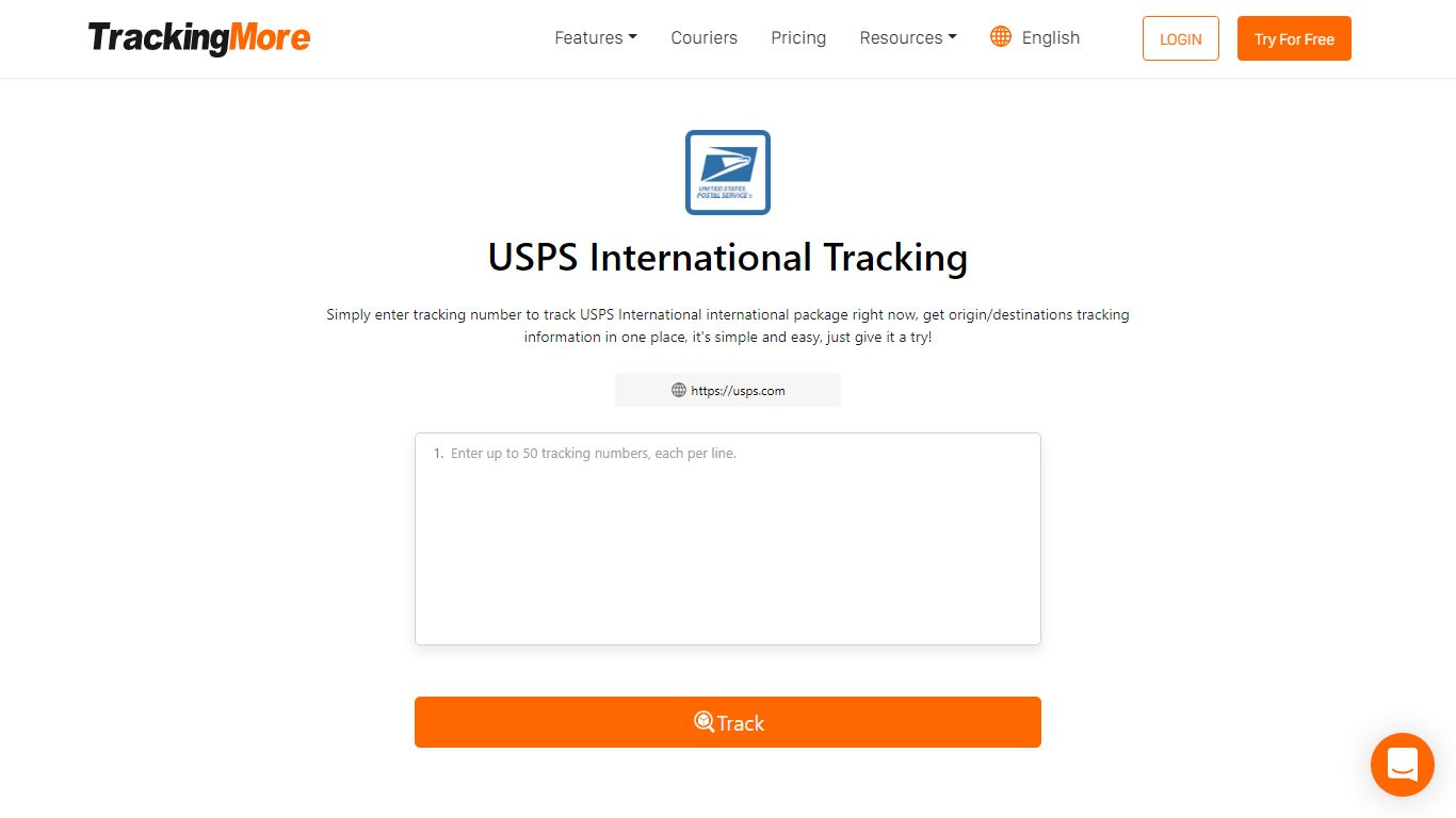 USPS International Tracking - TrackingMore.com